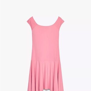 Zara Pink Asymmetrical Dress